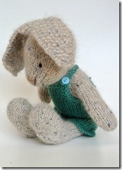 boy bunny dungarees side view